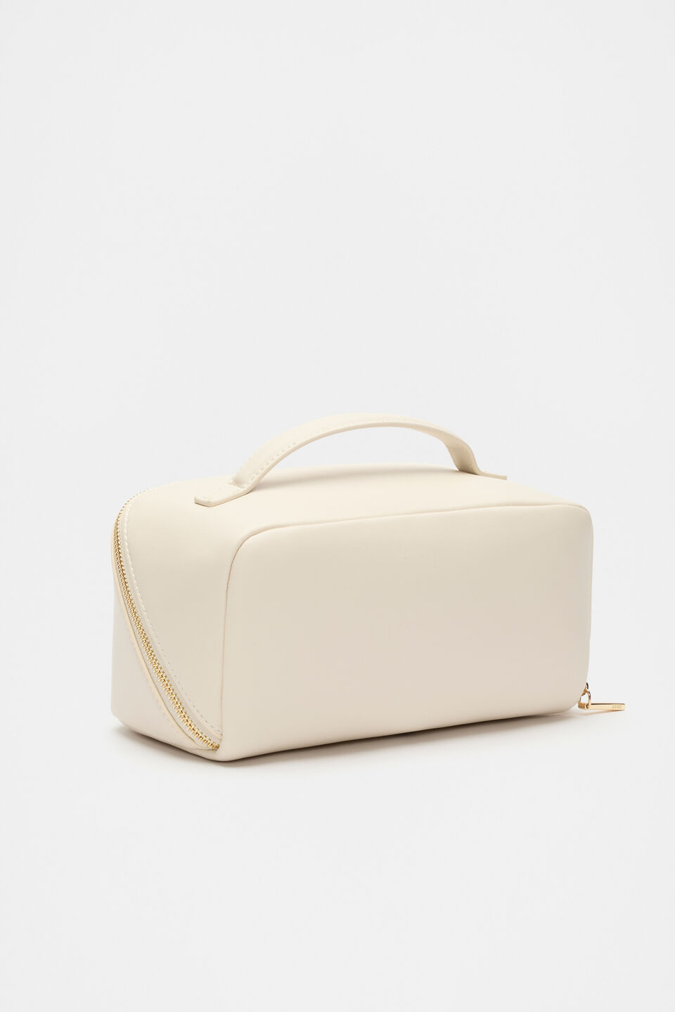 Zip Around Cosmetic Case  Stone