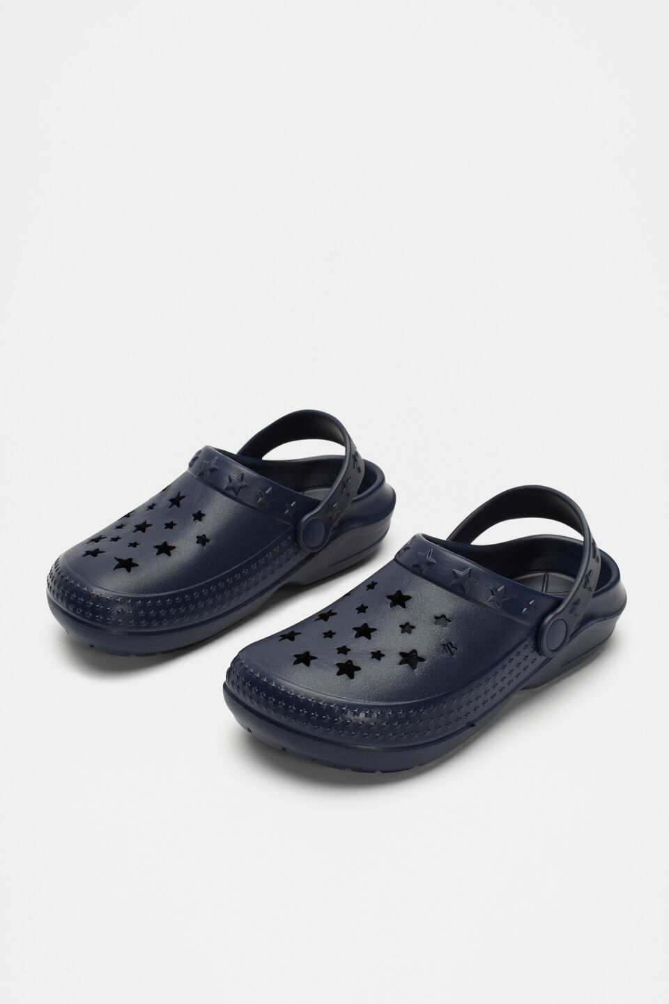 Star Moulded Clog  Navy
