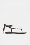 Andie Beaded Sandal  Chocolate  hi-res
