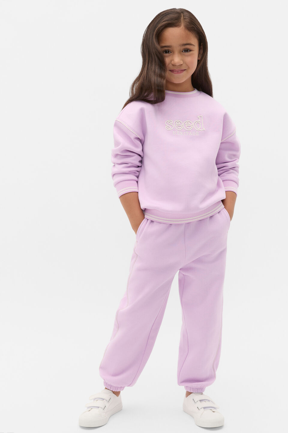 Core Logo Sweat  Orchid