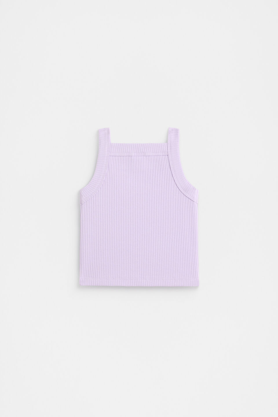 Core Logo Rib Tank  Lavender