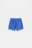 Pull On Texture Short  Azure Blue  hi-res