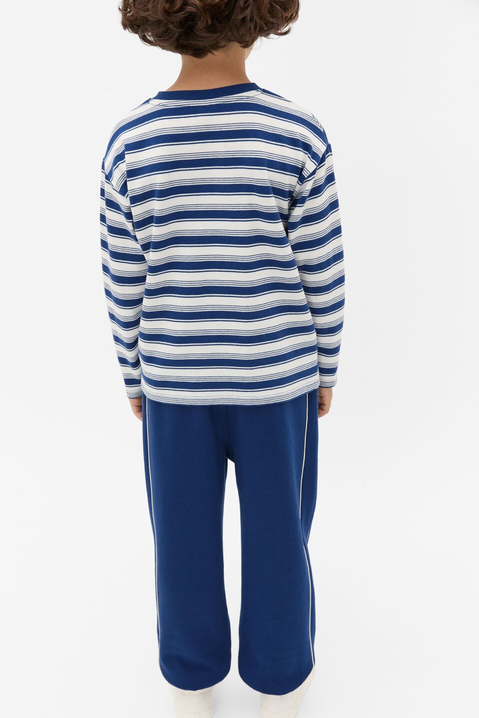 Core Stripe Rugby  French Navy