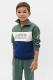 Core Panelled Sweater  French Navy  hi-res