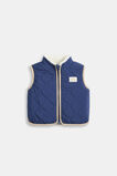 Colourblock Reversible Vest  Multi  hi-res