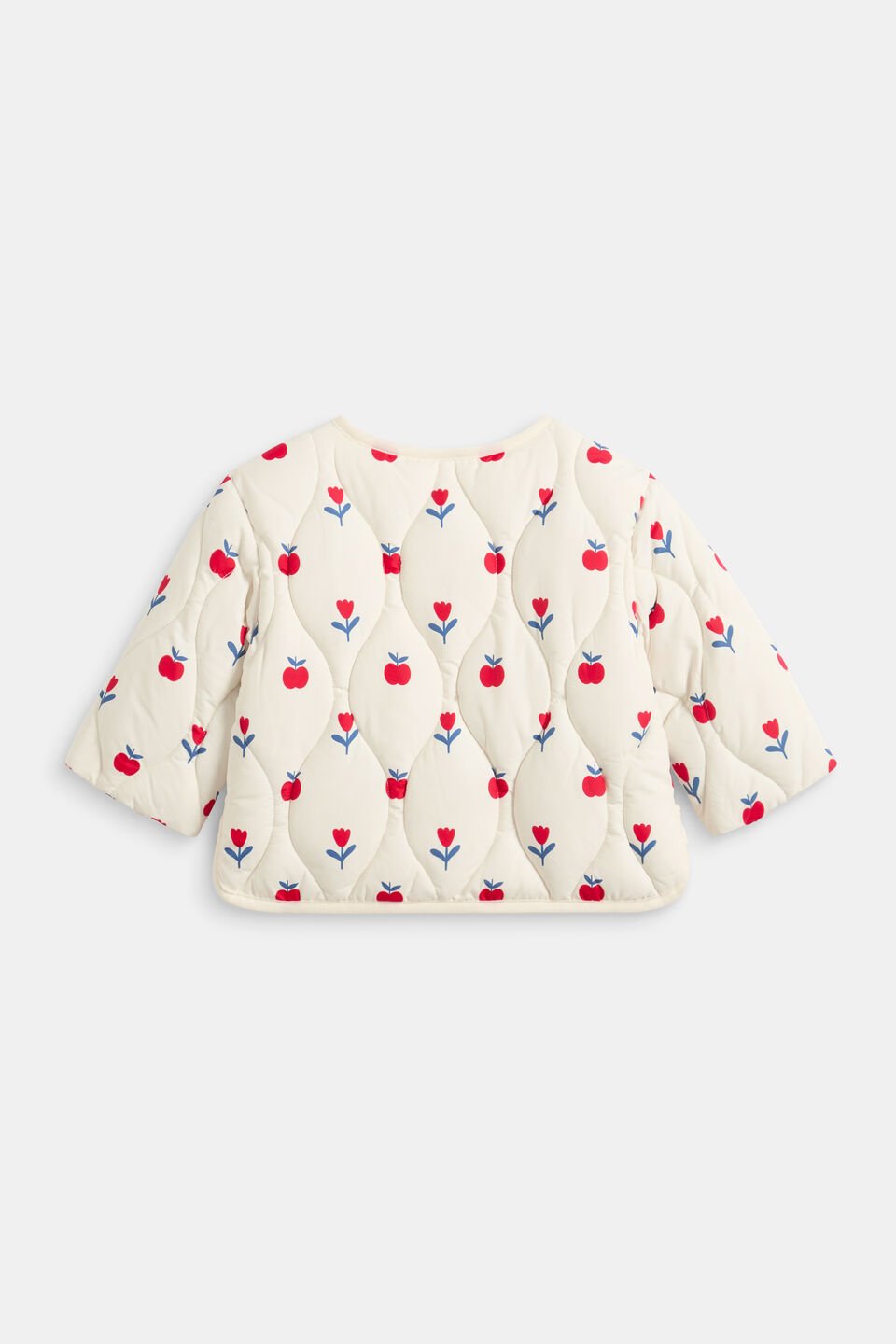 Apple Quilted Jacket  Classic Cream