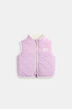 Reversible Logo Vest  Orchid  hi-res
