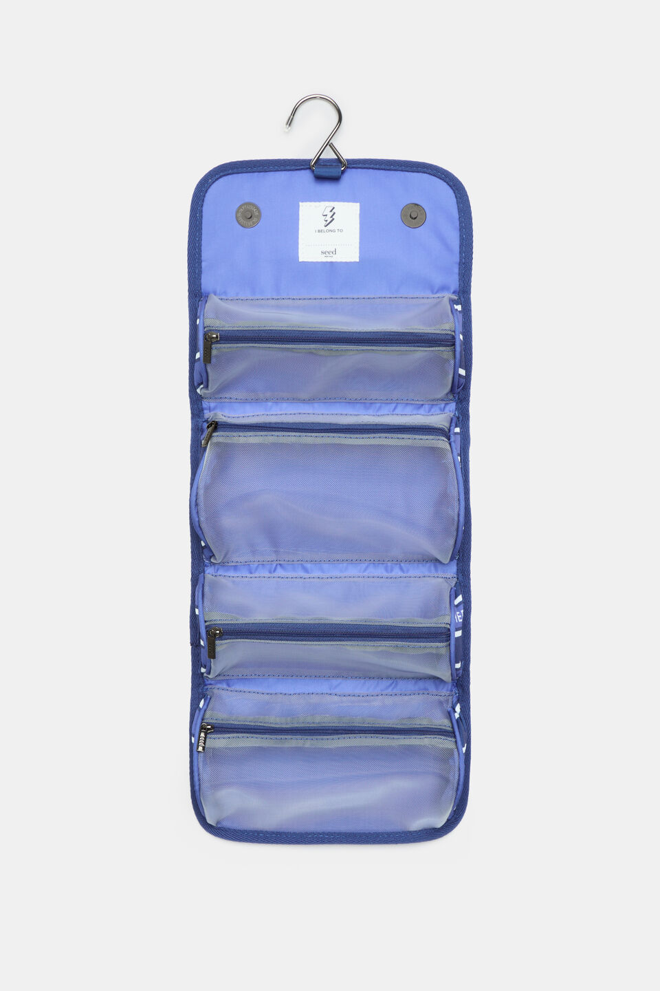 Stripe Cos Bag  Blue Multi