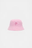 Pink Mini Initial Bucket Hat  P  hi-res