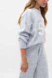 Logo Knit Sweater  Cloud Grey Marle  hi-res