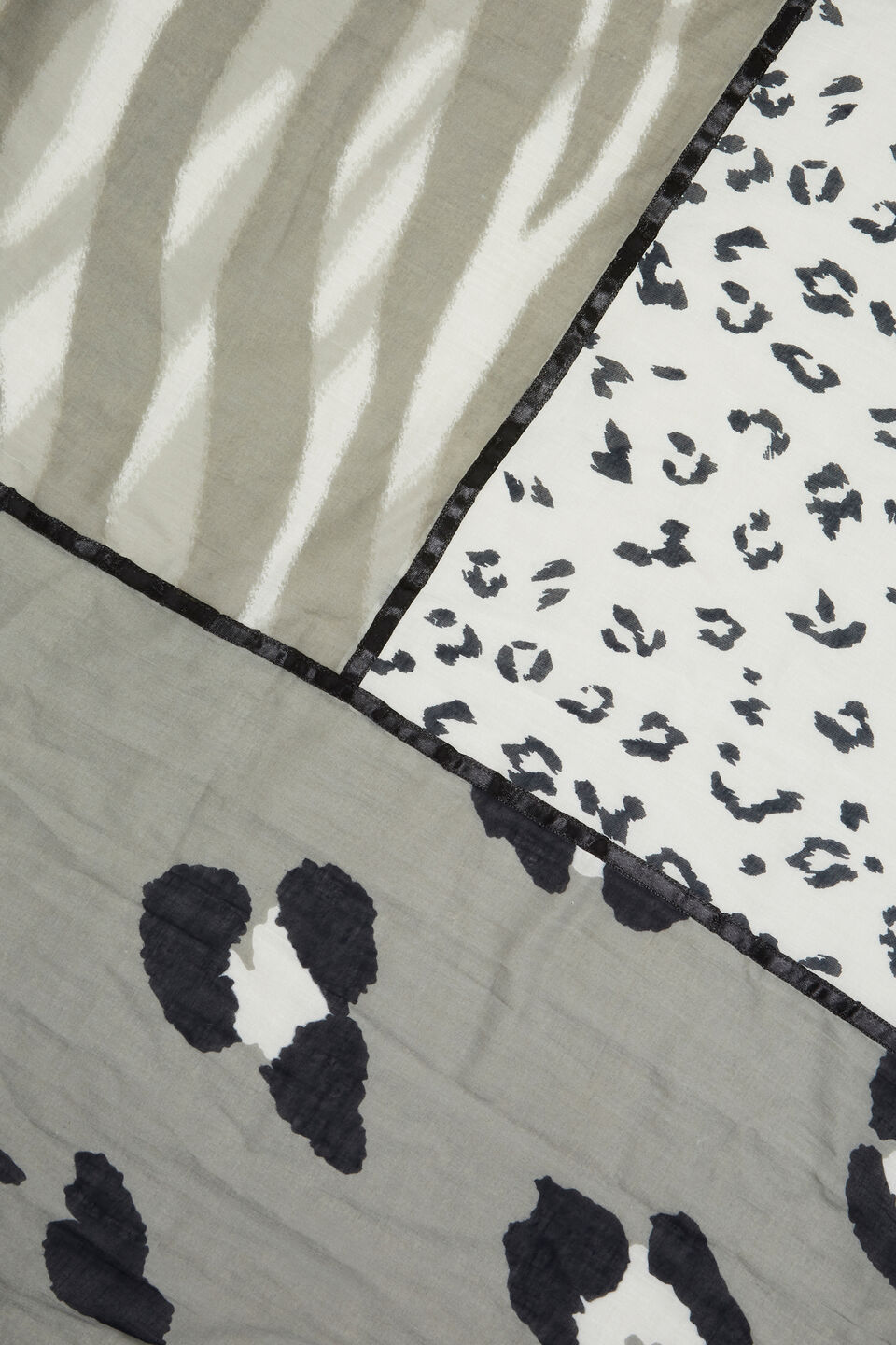 Patchwork Animal Scarf  