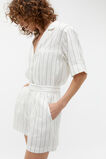 Linear Stripe Short  Cloud Cream Stripe  hi-res