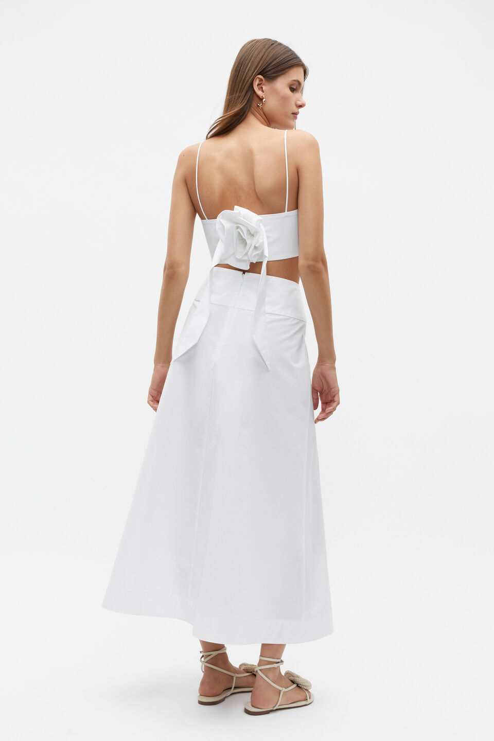 Rosette Balconette Top  Whisper White