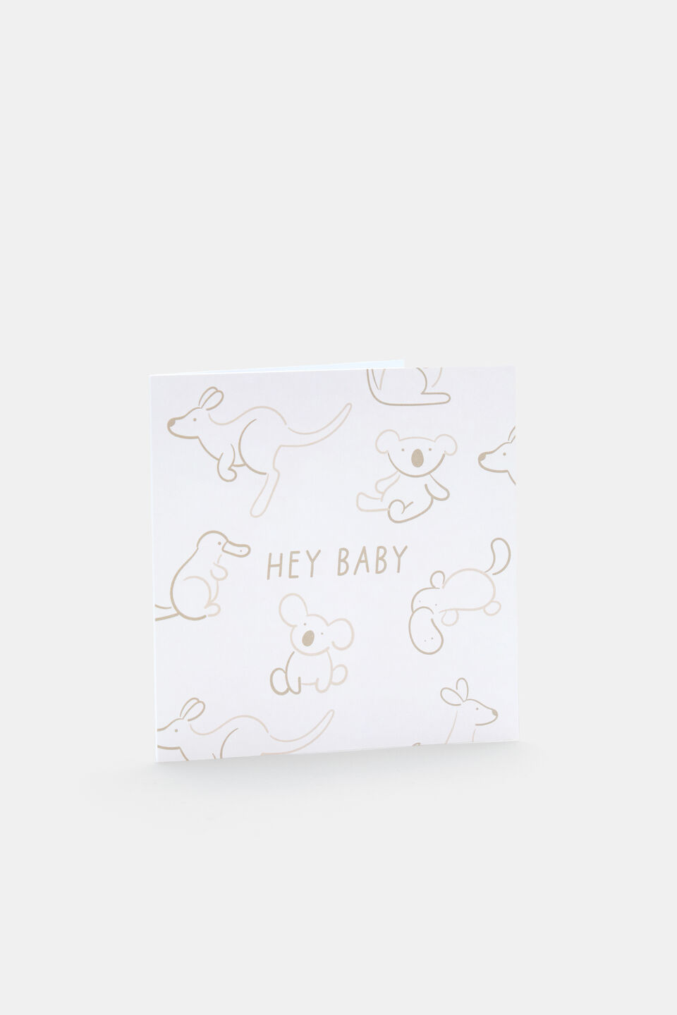 Hey Baby Card  Multi