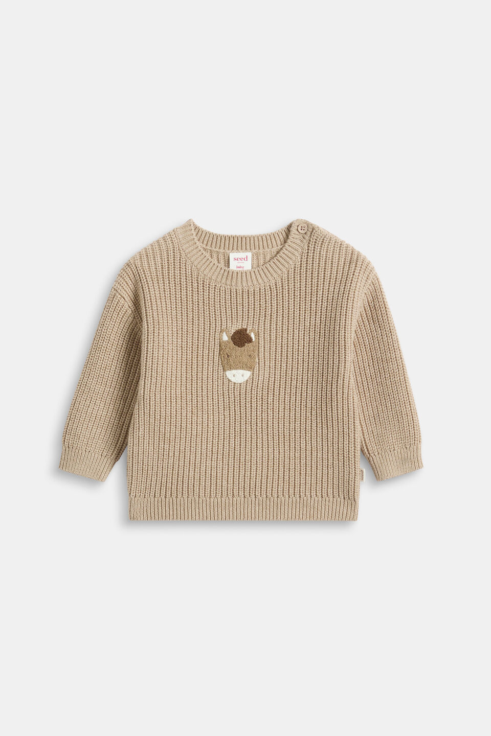 Horse Knit  Nutmeg Marle