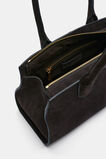 Suede East West Tote  Chocolate  hi-res