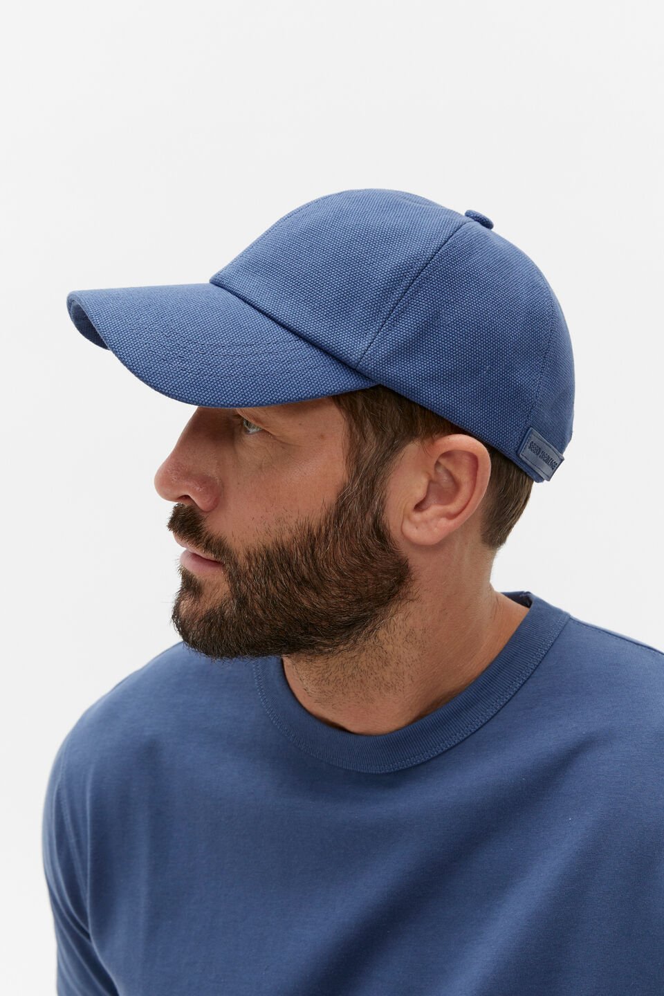 Canvas Baseball Cap  Dusk Blue