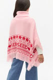 Fairisle Poncho  Rose Petal  hi-res