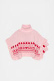 Fairisle Poncho  Rose Petal  hi-res