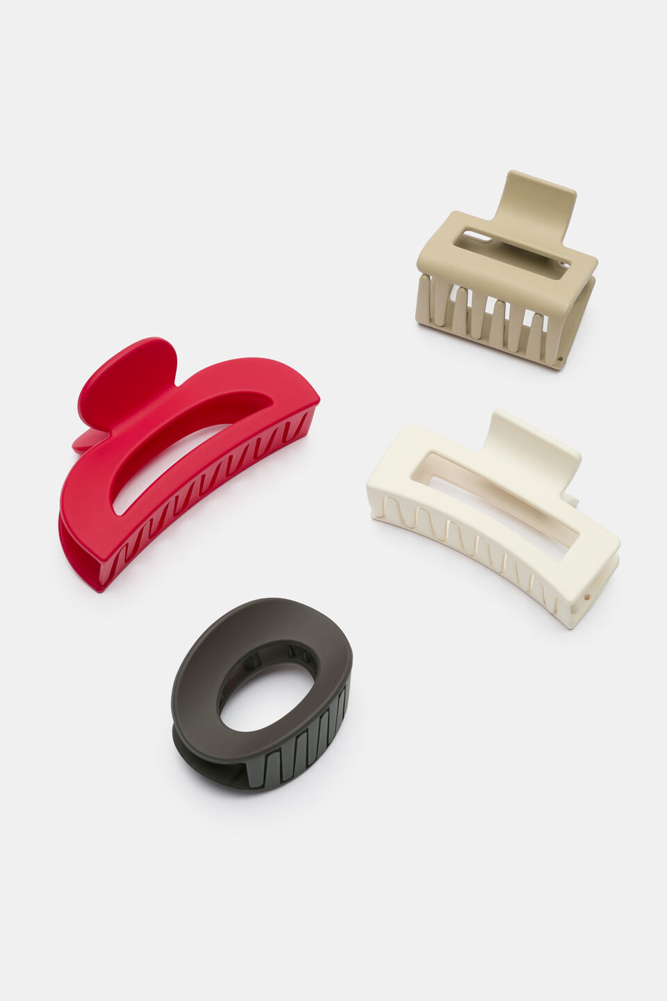 Multi Hair Claw Pack  Poppy