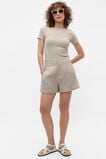 Core Linen Waisted Short  Cool Sand  hi-res
