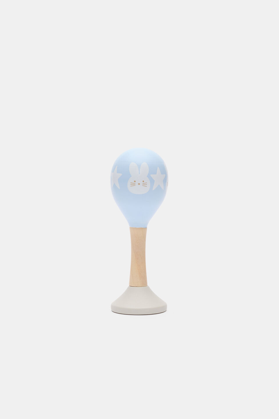 Bunny Maraca  Powder Blue