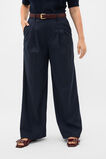 Wool Blend Pinstripe Trouser  Twilight Blue Stripe  hi-res