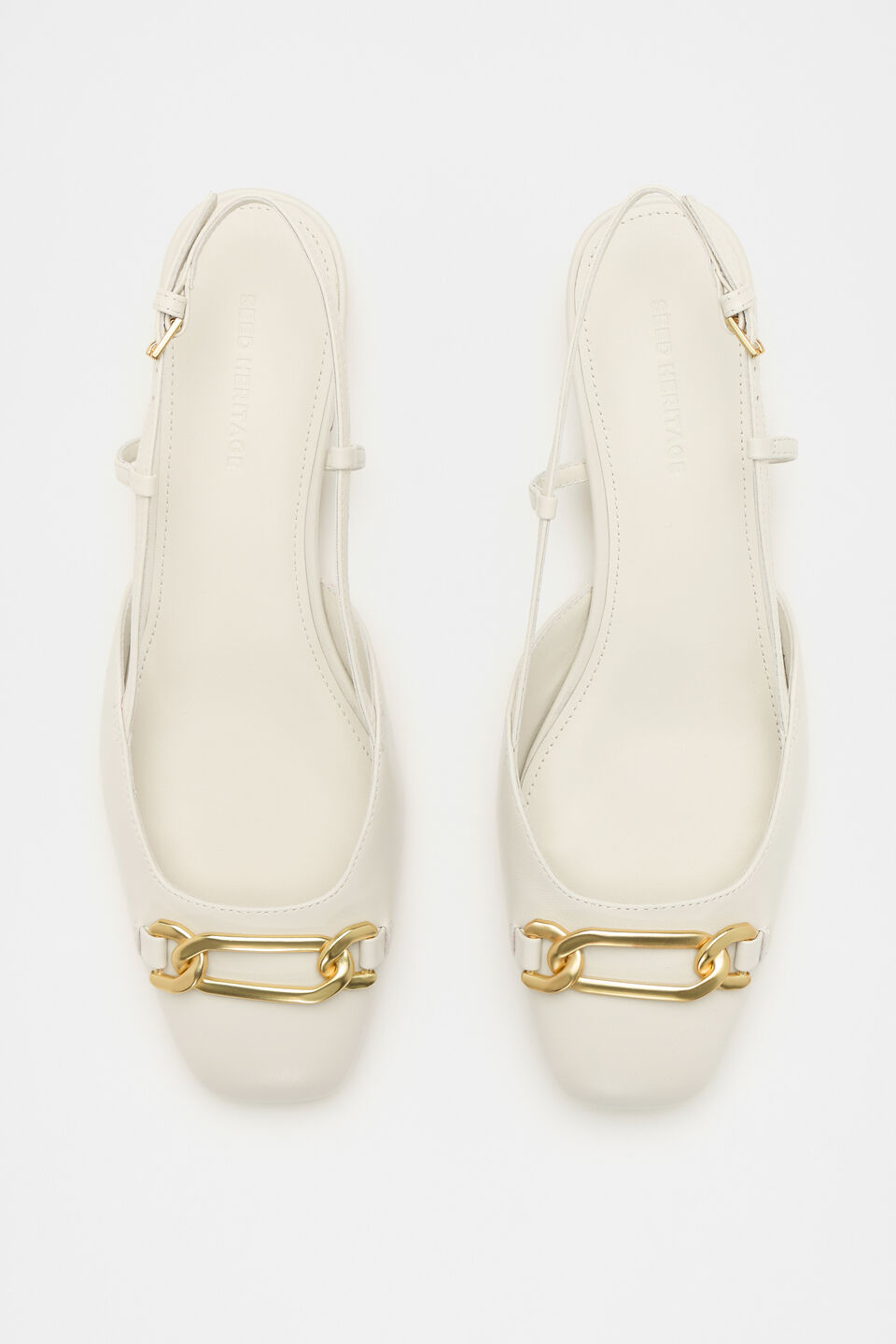 Kendra Slingback Flat  Cream