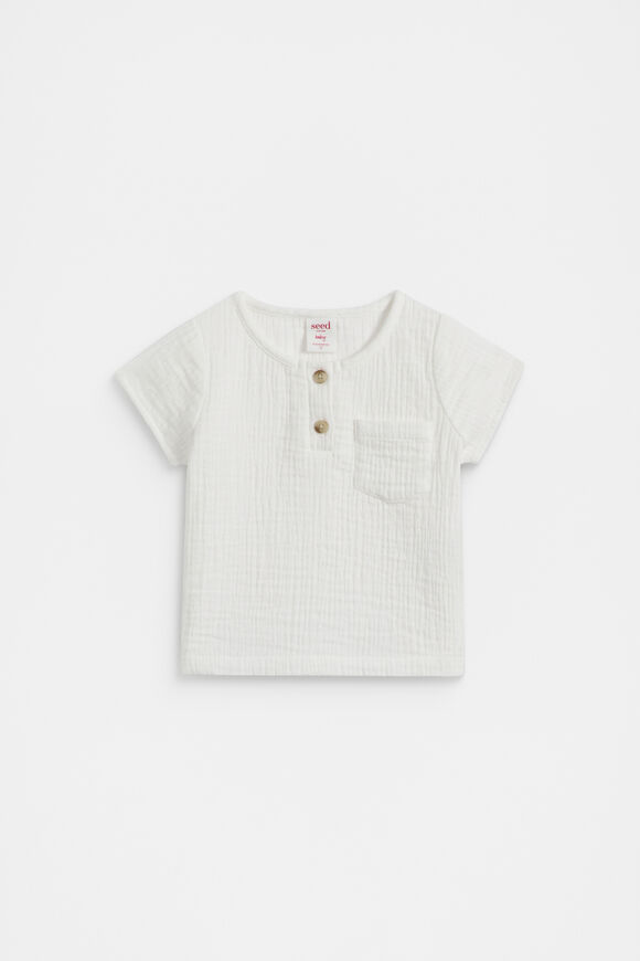 Cheesecloth Tee  Milk  hi-res