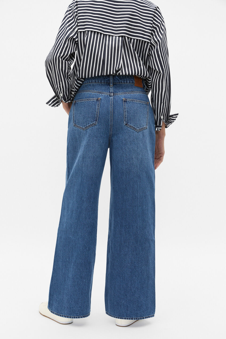 70s Wide Leg Jean  Heritage Wash