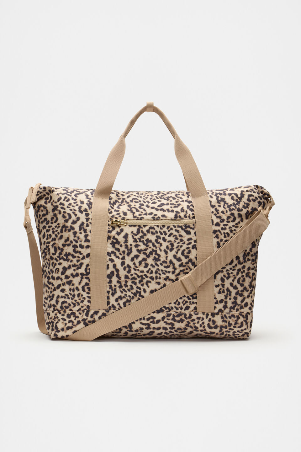 Packable Travel Tote  Animal Print
