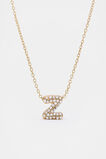 Initial Jewel Bubble Necklace  Z  hi-res