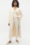 Sweetheart Neck Rib Top  Coconut Cream  hi-res