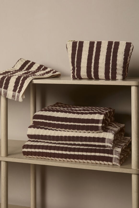 Pascoe Hand Towel  Claret  hi-res