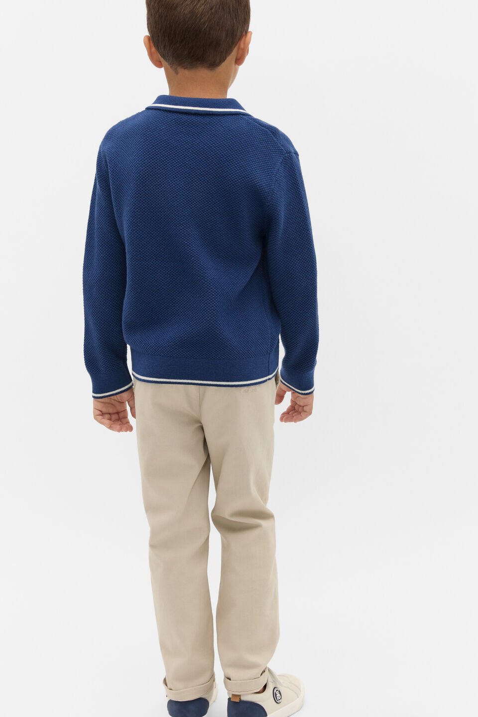 Essential Knit Polo  French Navy