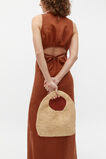 Raffia Woven Shoulder Bag  Natural  hi-res