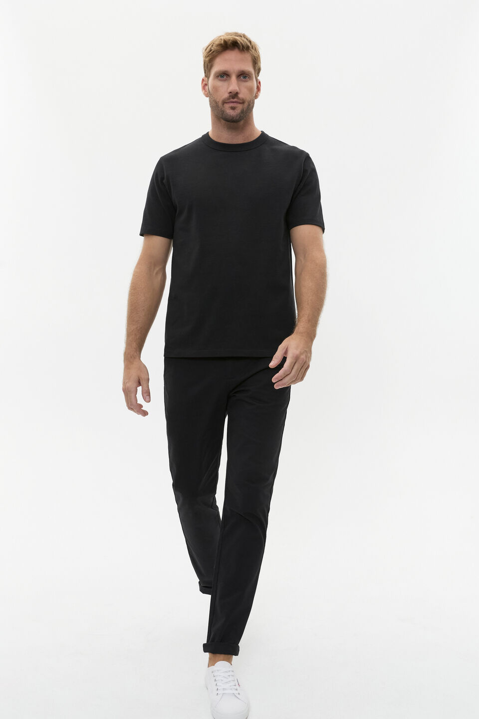 Crew Tee  True Black