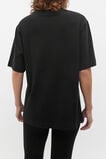 Oversized Longline Tee  Black  hi-res