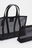 Mesh Mini Tote  Black  hi-res
