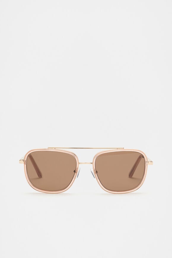 Marcia Aviator Sunglasses  Ecru  hi-res