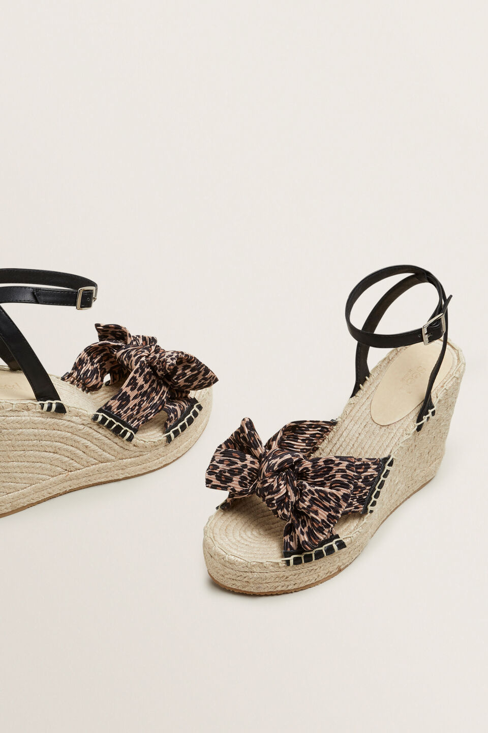 Bow Wedge Espadrille  