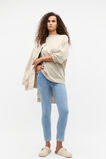 Slouchy Long Sleeve Top  Oat Wash  hi-res