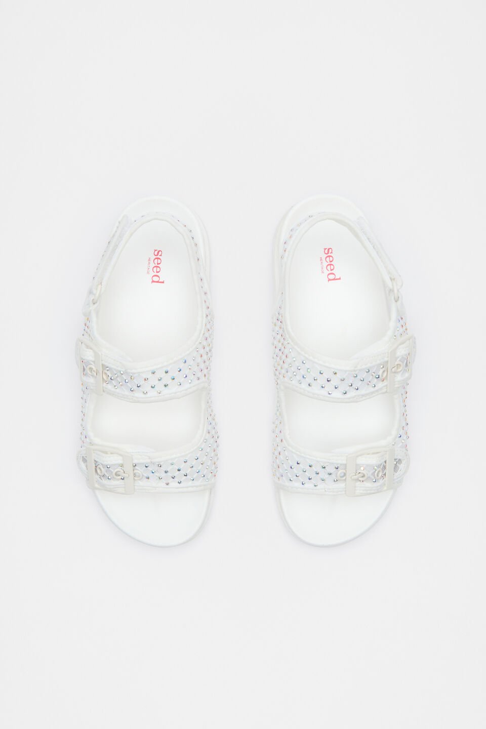 Jewel Mesh Sandal  Canvas