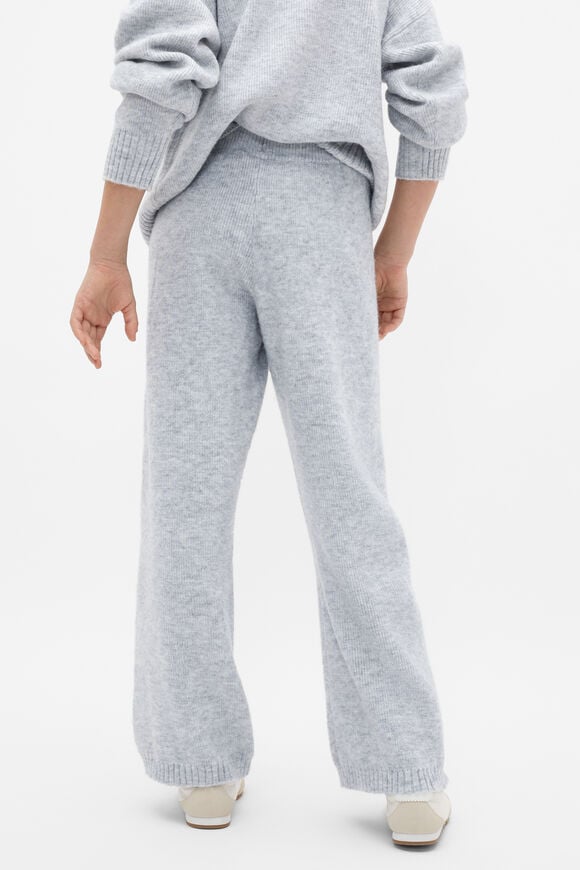 Ribbed Knit Pant  Cloud Grey Marle  hi-res