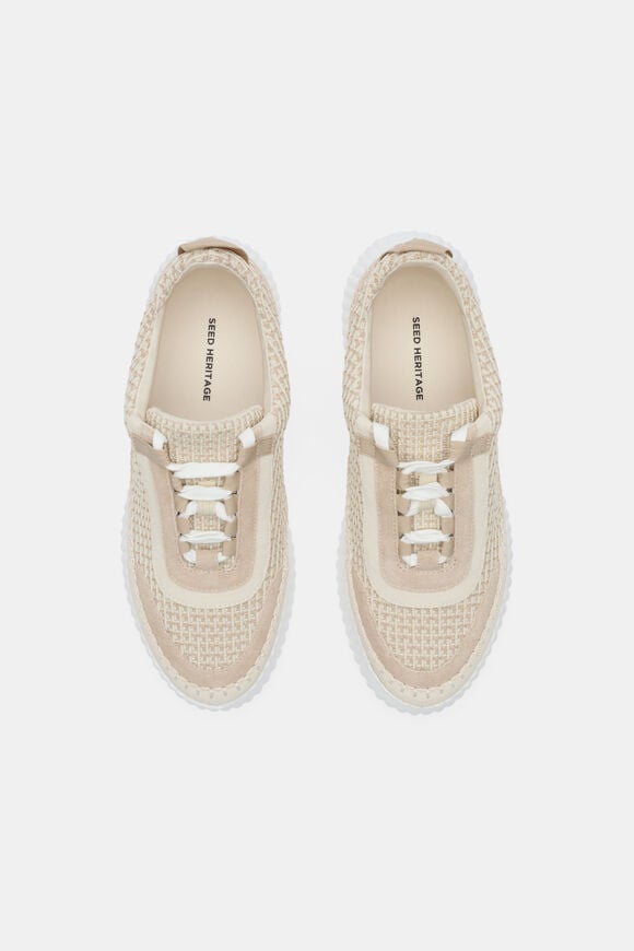 Bree Knit Sneaker  Oat  hi-res