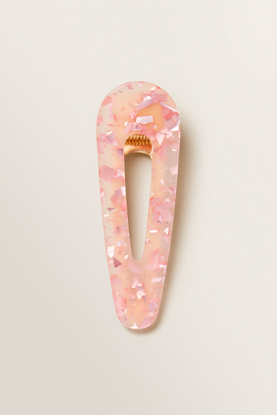 Foil Acrylic Duck Clip  