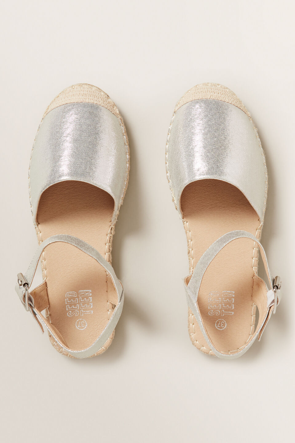 Metallic Espadrille  