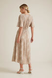 Flutter Sleeve Animal Maxi    hi-res