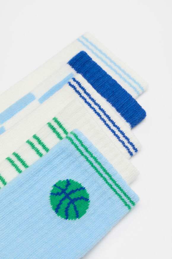 Sport Sock 5 Pack  Multi  hi-res