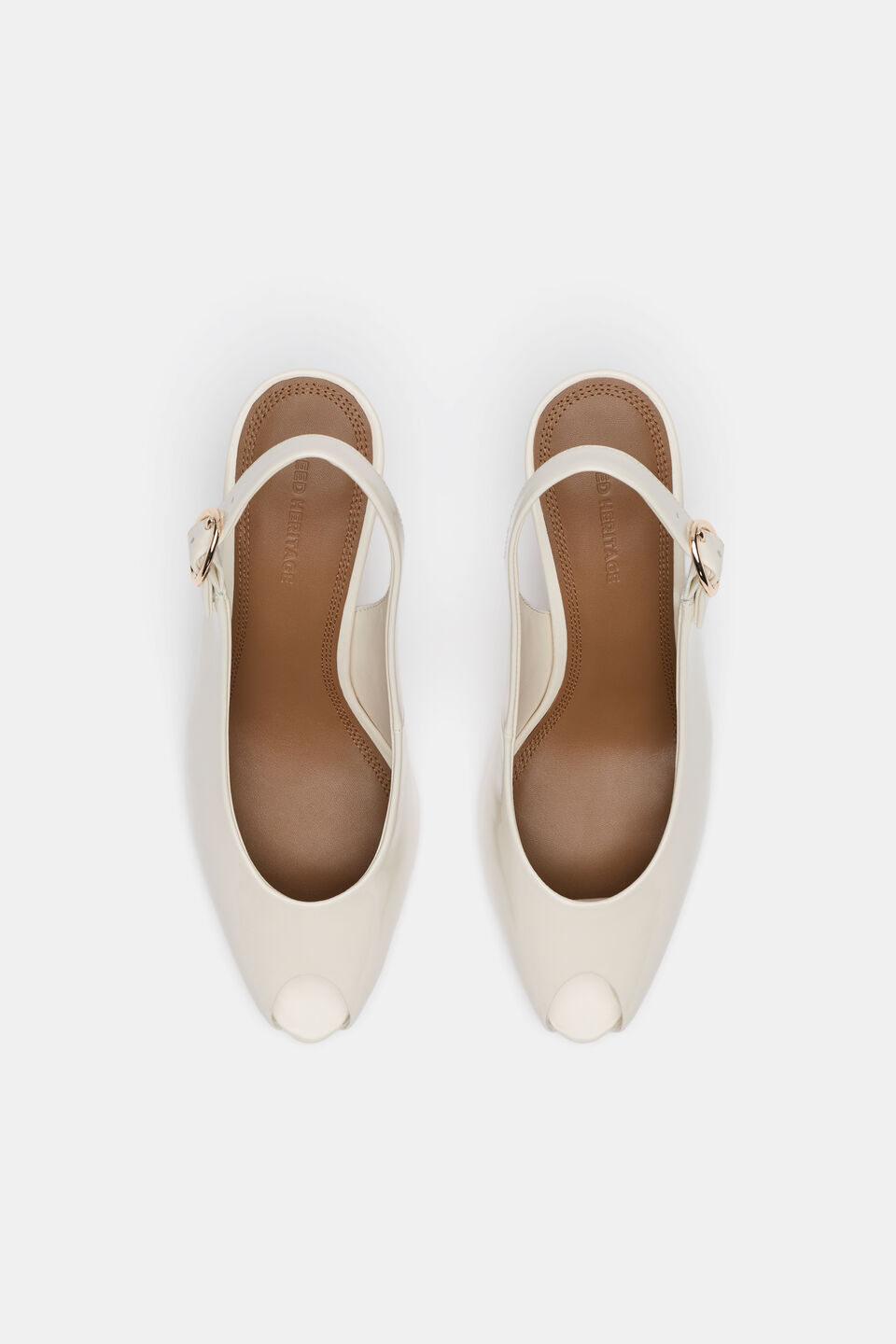 Emery Peep Toe Heel  Cream